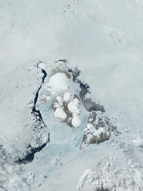 Terra/MODIS image of Severnaya Zemlya