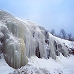 This is an image of a snowy landscape.