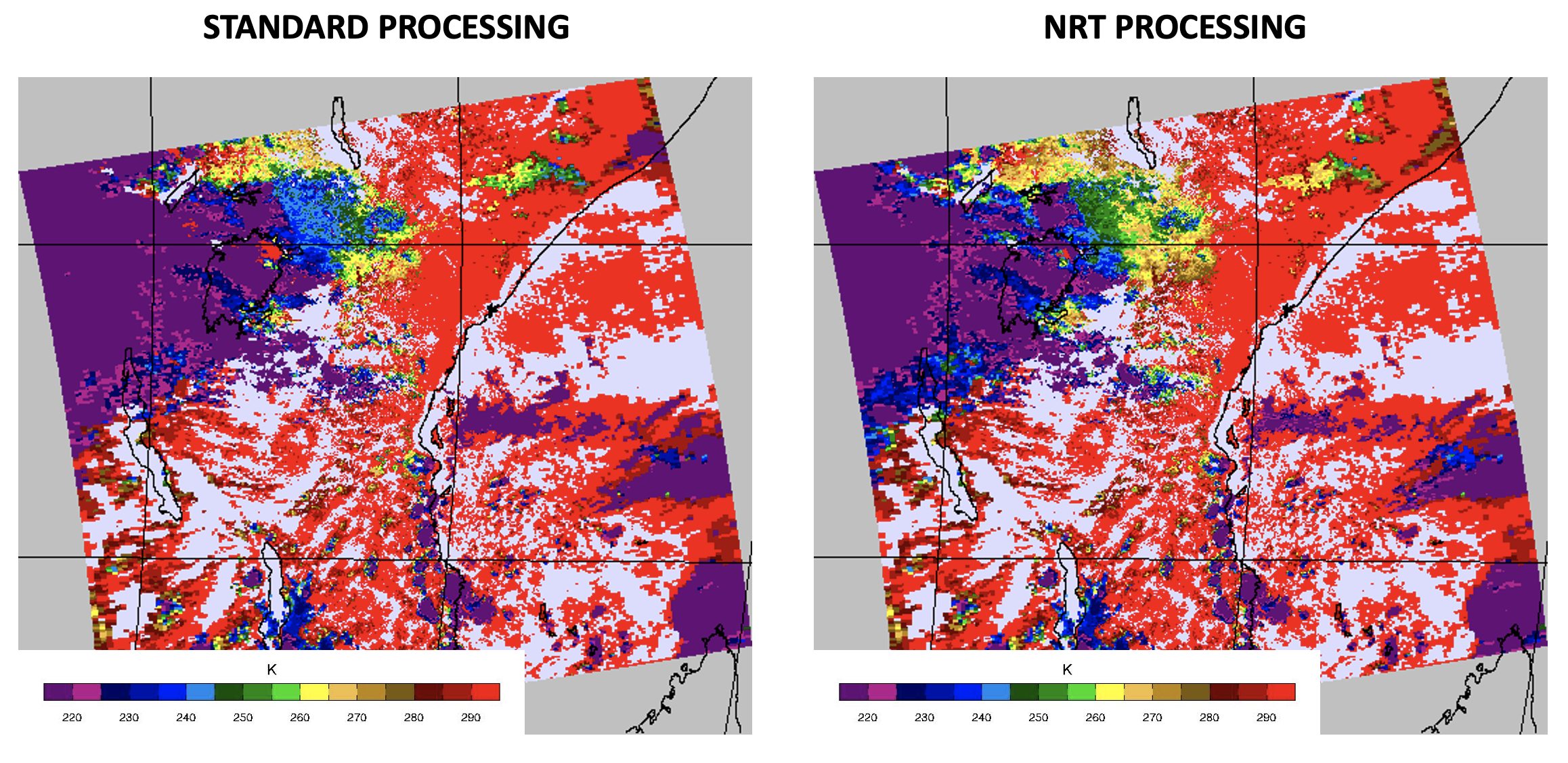 Real-Time versus Standard Products | Earthdata