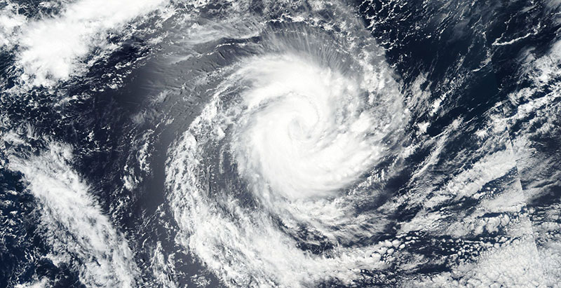 Tropical Cyclone Irving in the Indian Ocean on 7 January 2018 (VIIRS/Suomi-NPP)
