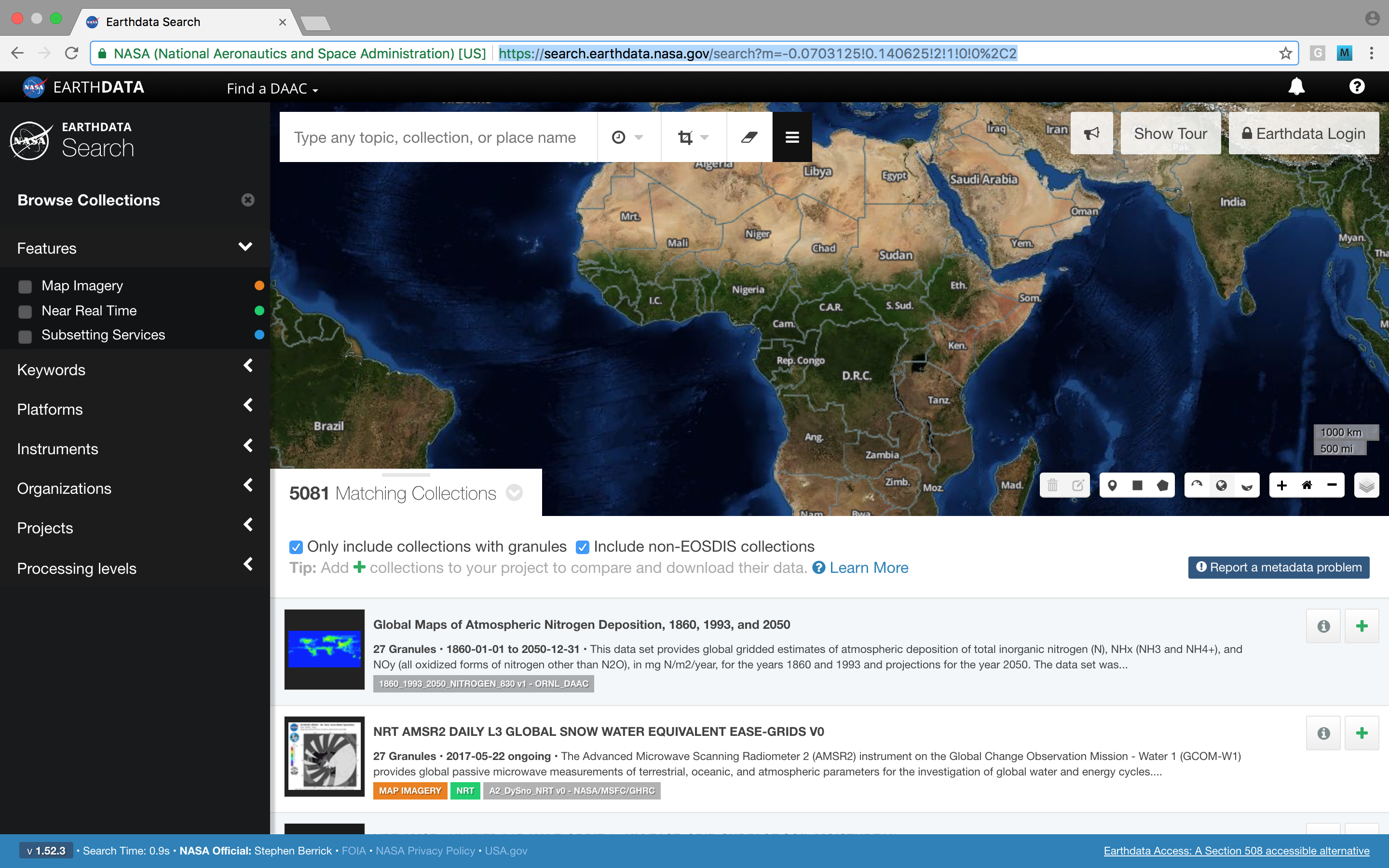 Earthdata Login API 3