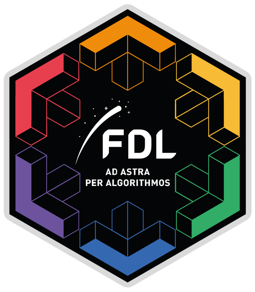 Six-sided FDL logo