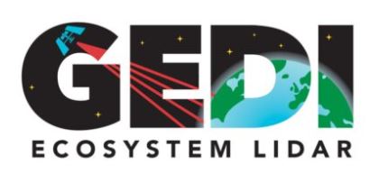 This is the logo for the GEDI mission