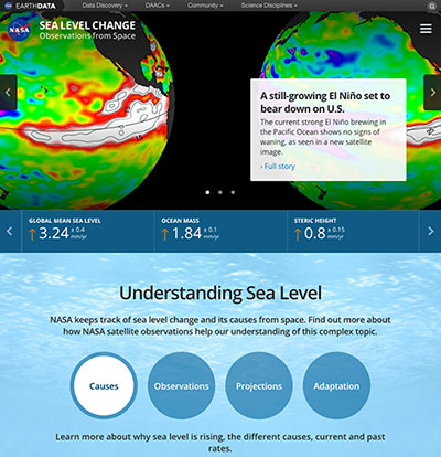 NASA Sea Level Change Portal