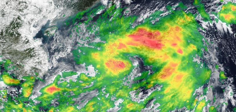 Super Typhoon Goni on 1 November 2020 (VIIRS/Suomi NPP)