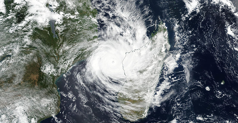 Tropical Cyclone Idai on 11 March 2019 (Suomi-NPP/VIIRS)