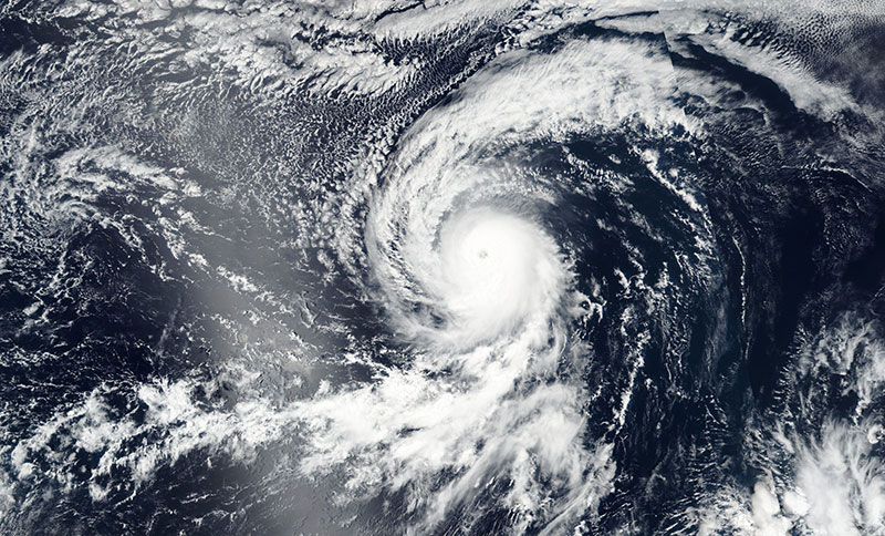 Tropical Storm Kenneth in the Pacific Ocean on 20 August 2017 (Suomi NPP-VIIRS)