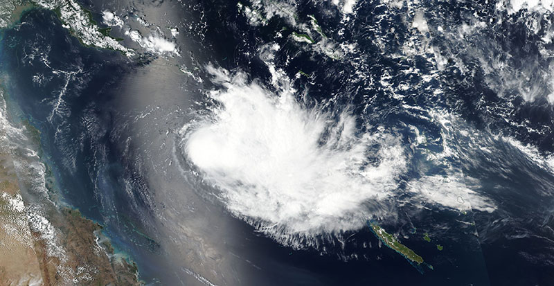 Tropical Cyclone Owen on 3 December 2018 (Suomi-NPP/VIIRS)