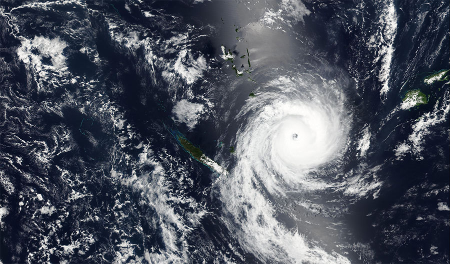 Tropical Cyclone Ula 10 January 2016 VIIRS large