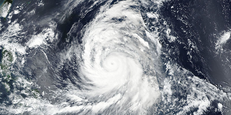 Typhoon Kong-Rey on 1 October 2018 (Suomi-NPP/VIIRS)
