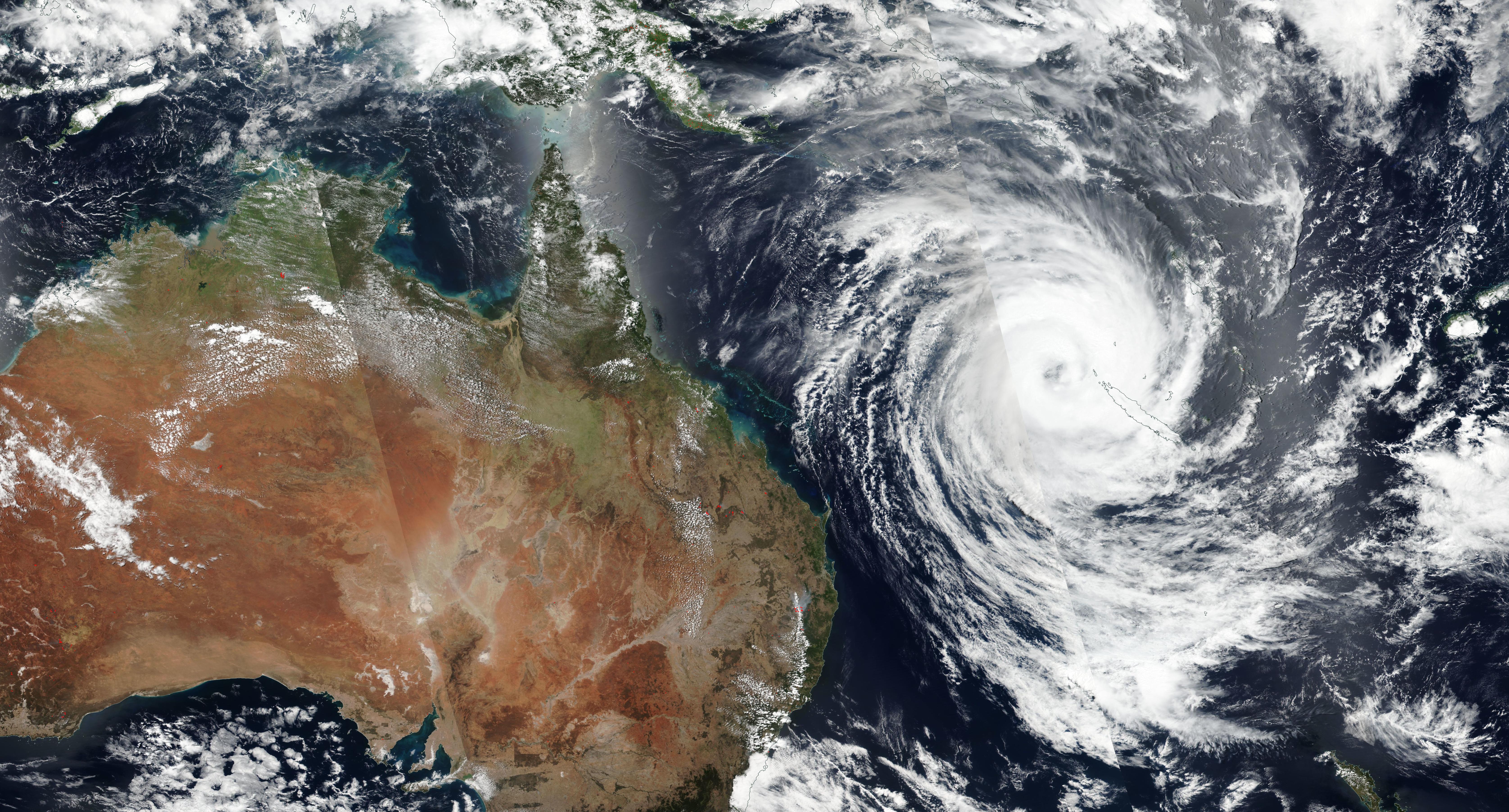 Tropical Cyclone Oma Australia