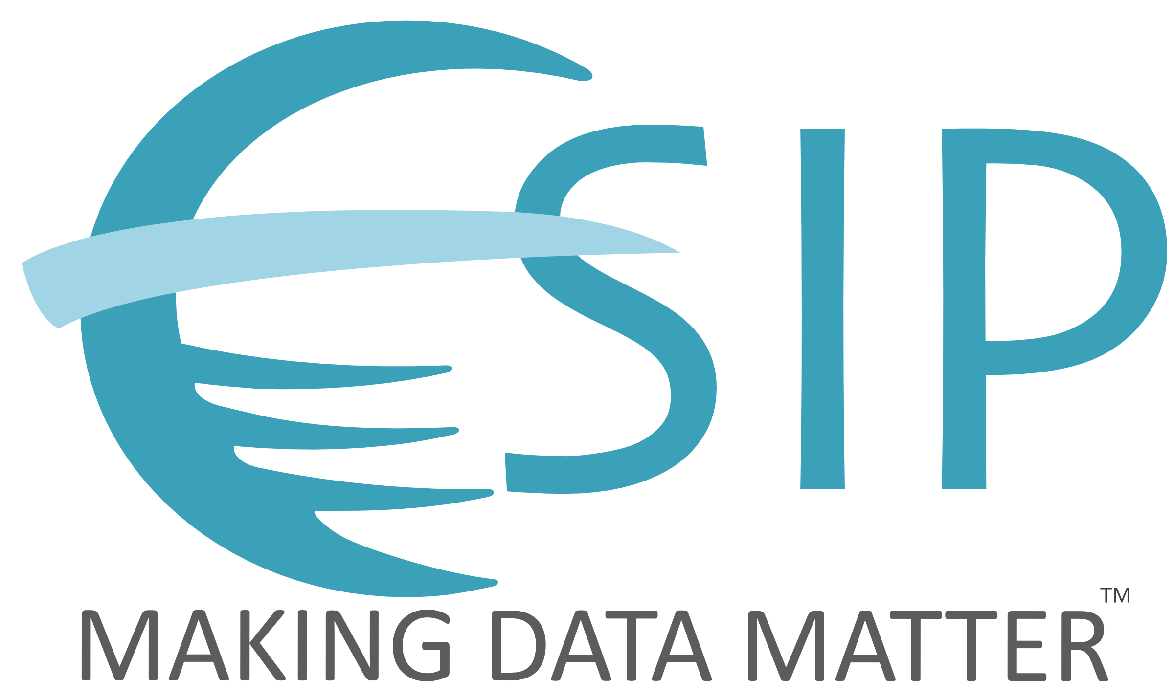 Stylized letter "E" and letters "SIP" in blue with the words "Making Data Matter" underneath.