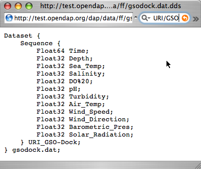 OPeNDAP API 10