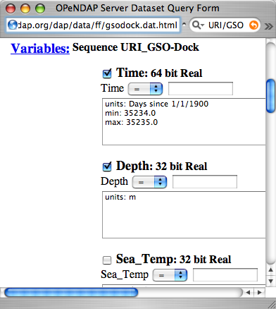 OPeNDAP API 2