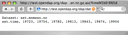 OPeNDAP API 6